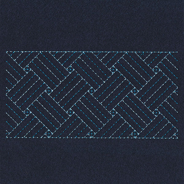 Woven Beauty Sashiko Quilting Border