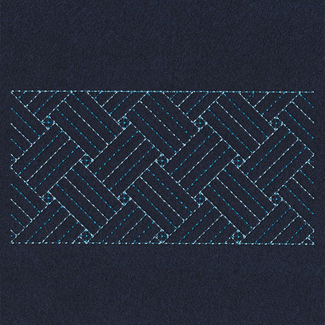 Woven Beauty Sashiko Quilting Border
