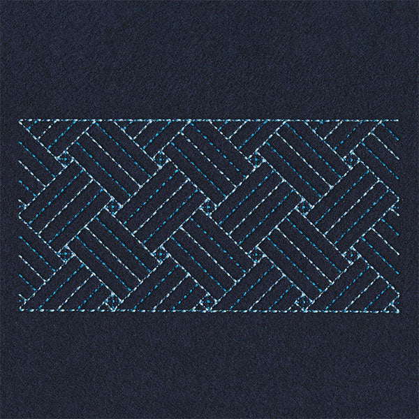 Woven Beauty Sashiko Quilting Border