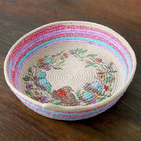 From Easter to Spring Robin & Eggs Wreath