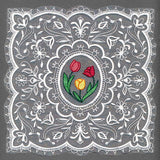 Dainty Tulips Doily (Organza)