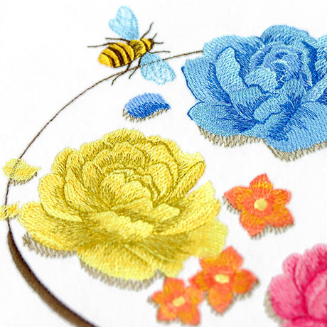 Flowers & Bees Painter's Palette