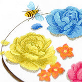 Flowers & Bees Painter's Palette