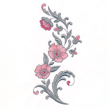 Intricate Details Flowers & Filigree Feature