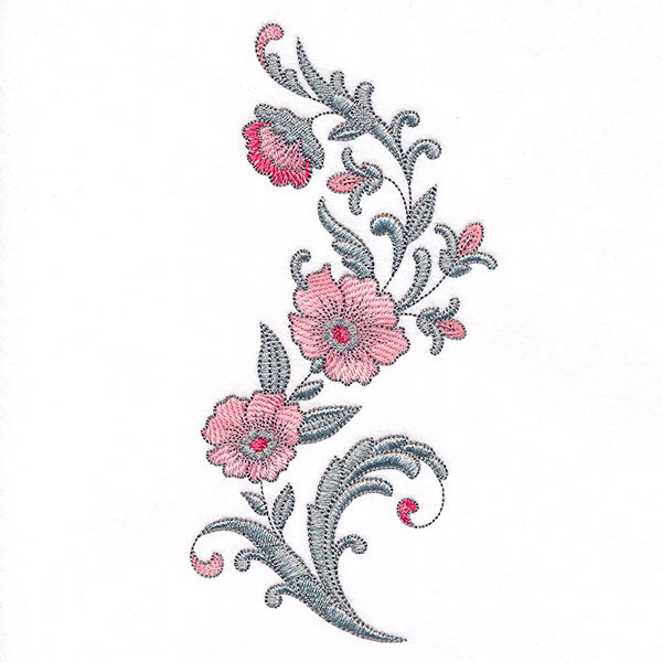 Intricate Details Flowers & Filigree Feature