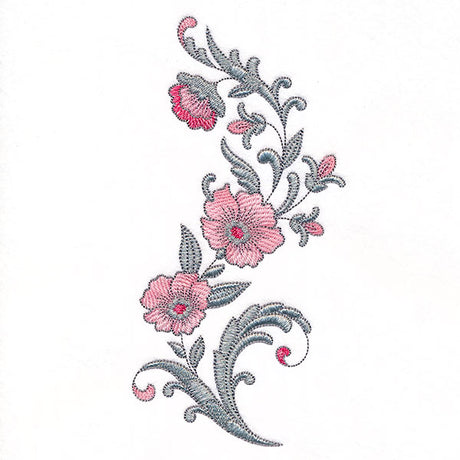 Intricate Details Flowers & Filigree Feature