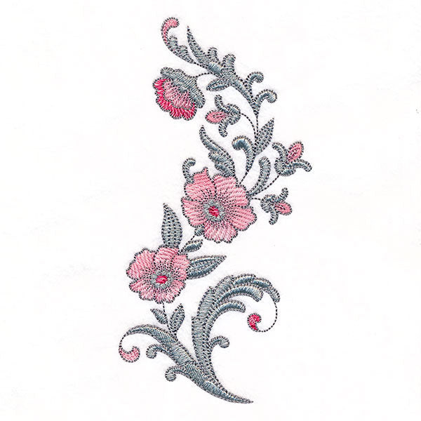 Intricate Details Flowers & Filigree Feature