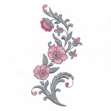 Intricate Details Flowers & Filigree Feature