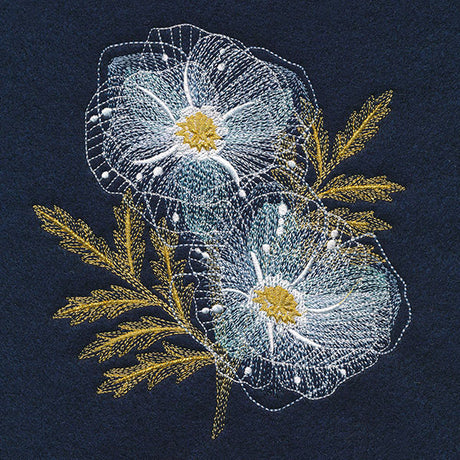 Sheer Delights Poppies