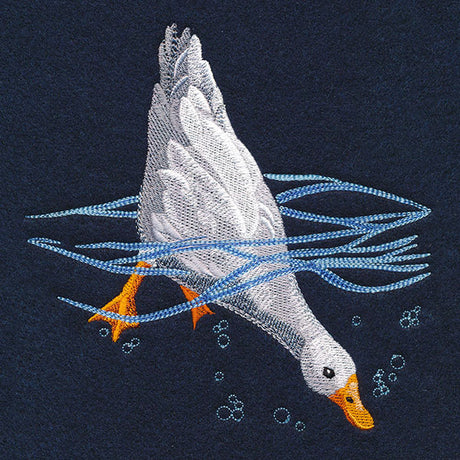 Into the Water Diving Duck Feature