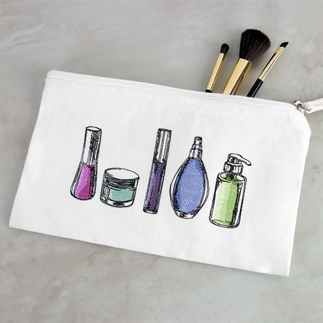 Bathroom Beauty Essentials Border