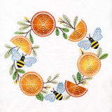 Buzzing with Sweetness Citrus Wreath