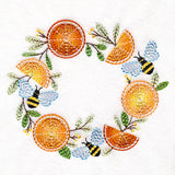 Buzzing with Sweetness Citrus Wreath
