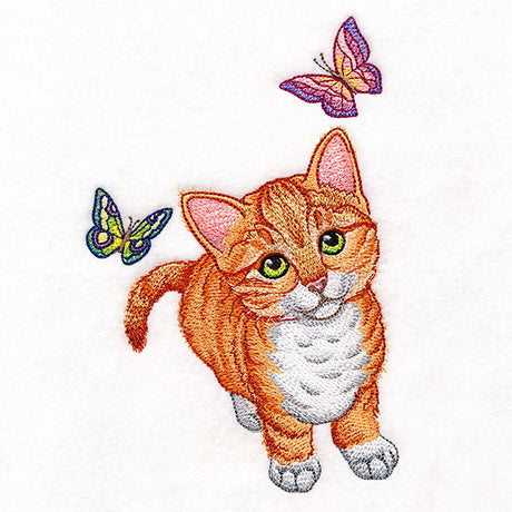 Butterflies and Sunshine Cat