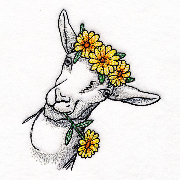 Daisies and Sunshine Goat