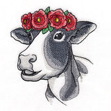 Poppies and Sunshine Cow