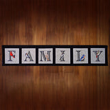 For the Love of Birds Square - Letter A and Eastern Bluebird