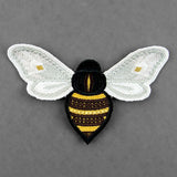 Free-Flying with Texture Bumble Bee (In-the-Hoop)