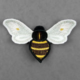 Free-Flying with Texture Bumble Bee (In-the-Hoop)