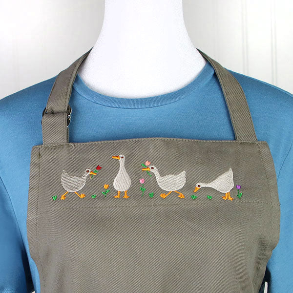 Spring is for Tulips and Geese Border