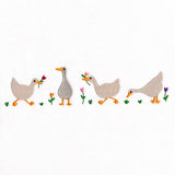 Spring is for Tulips and Geese Border