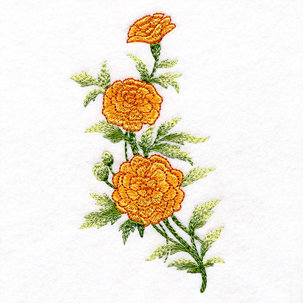 Stunning Summer Marigolds Spray