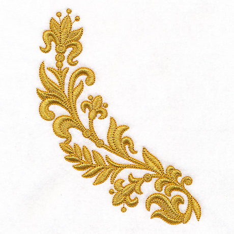 Crafted with Elegance Botanical Neckline