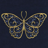 Elegance and Swirls Butterfly