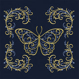 Elegance and Swirls Butterfly