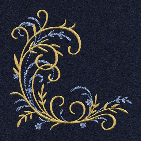 Elegance and Swirls Corner