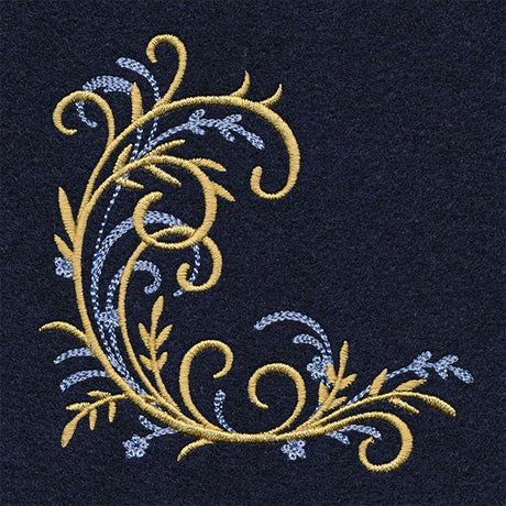 Elegance and Swirls Corner