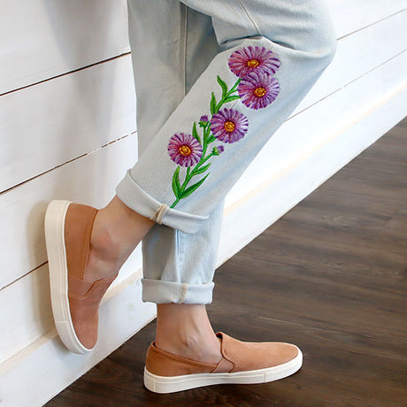 Delight and Asters Tall Border