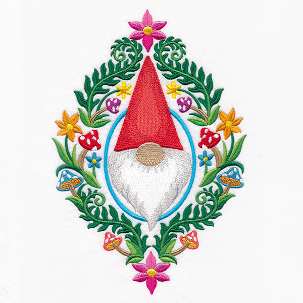 Whimsical Forest Gnome Cameo