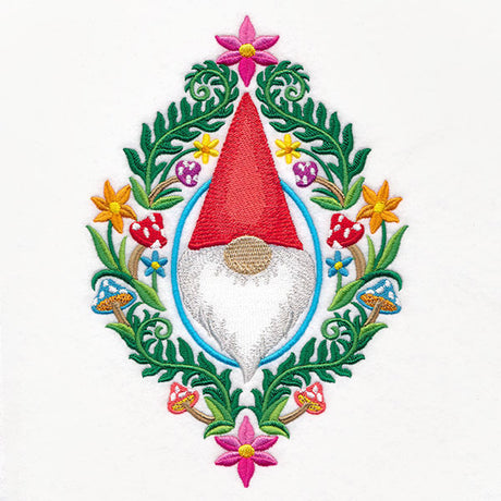 Whimsical Forest Gnome Cameo