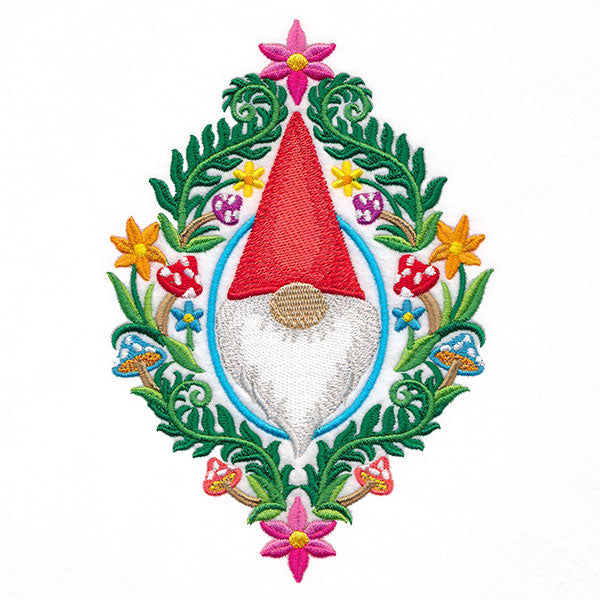 Whimsical Forest Gnome Cameo