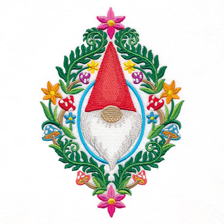 Whimsical Forest Gnome Cameo