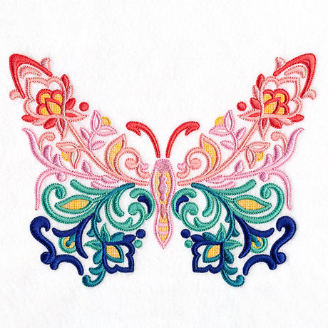 Modern Jacobean Butterfly