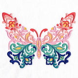 Modern Jacobean Butterfly