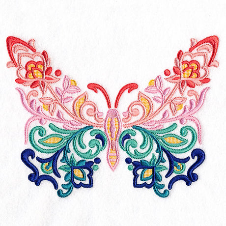 Modern Jacobean Butterfly