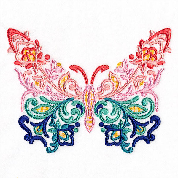 Modern Jacobean Butterfly