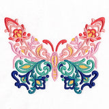 Modern Jacobean Butterfly