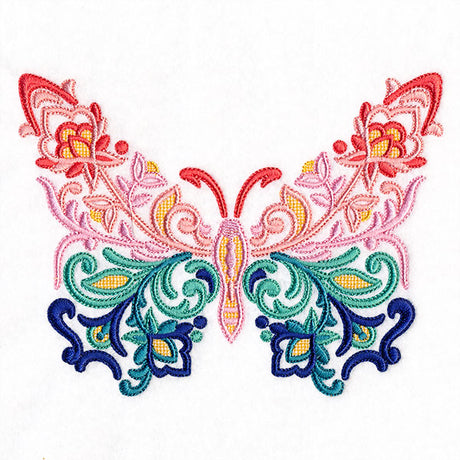 Modern Jacobean Butterfly