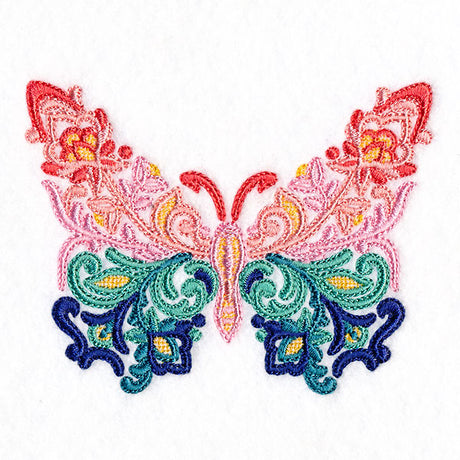 Modern Jacobean Butterfly