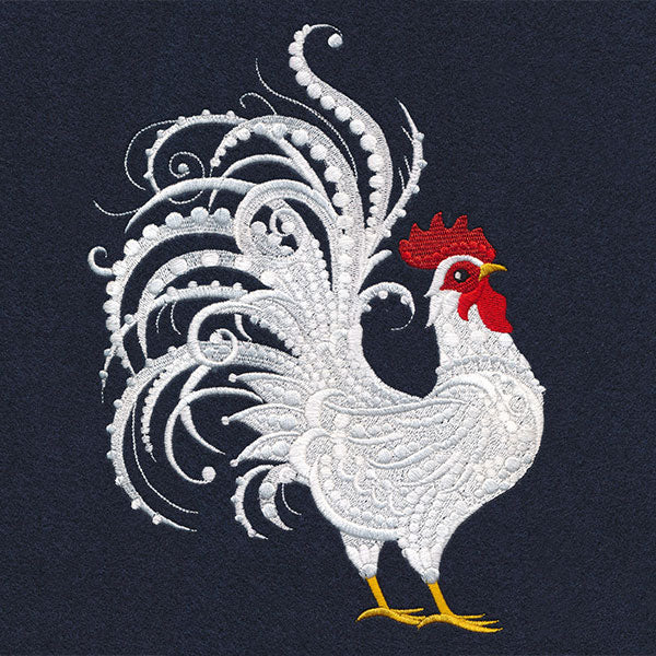 Flourish & Flair Baroque Rooster