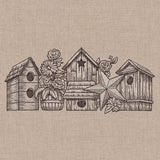 Rustic Dreams Birdhouse Etching