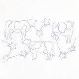 Americana Cows & Stars (Edge-to-Edge Quilting)