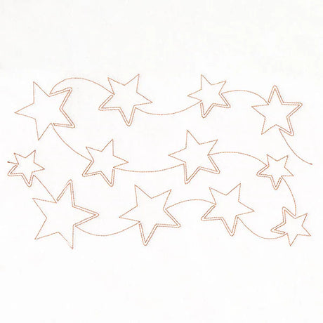 Americana Stars (Edge-to-Edge Quilting)