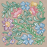 Blooming in Spring Flowers Square