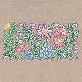 Blooming in Spring Flowers Border