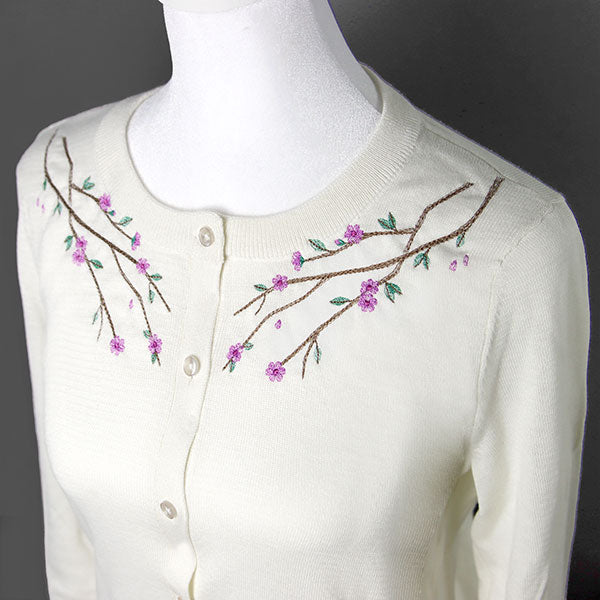 Spring Flower Blossoms and Branches Spray